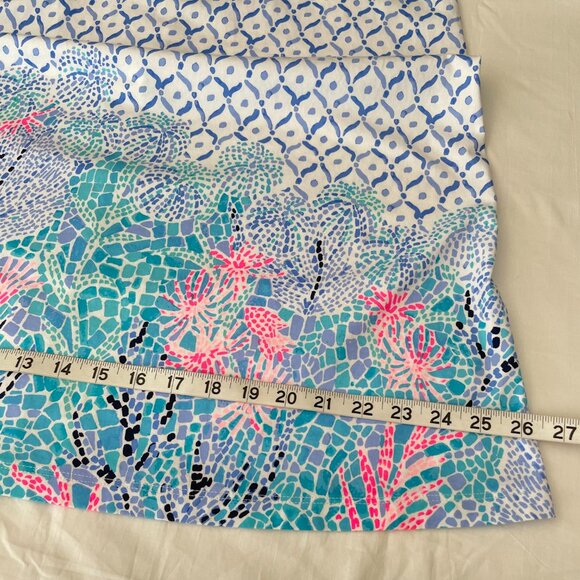 Lilly Pulitzer Luella Sleeveless Shift Swing Dress in Sea La Vie - Picture 13 of 14